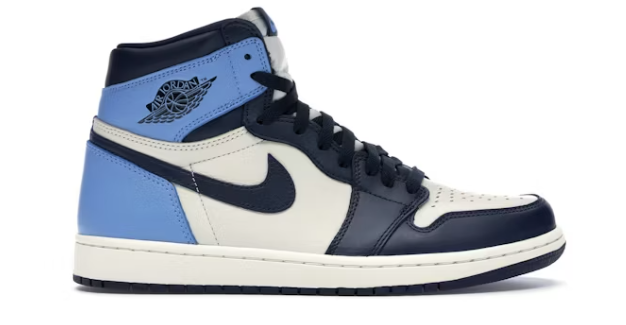 Jordan 1 Retro High Obsidian "44"