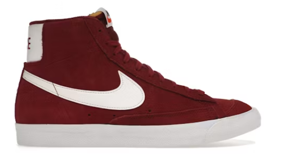 Nike Blazer Mid 77 Team red Size 43
