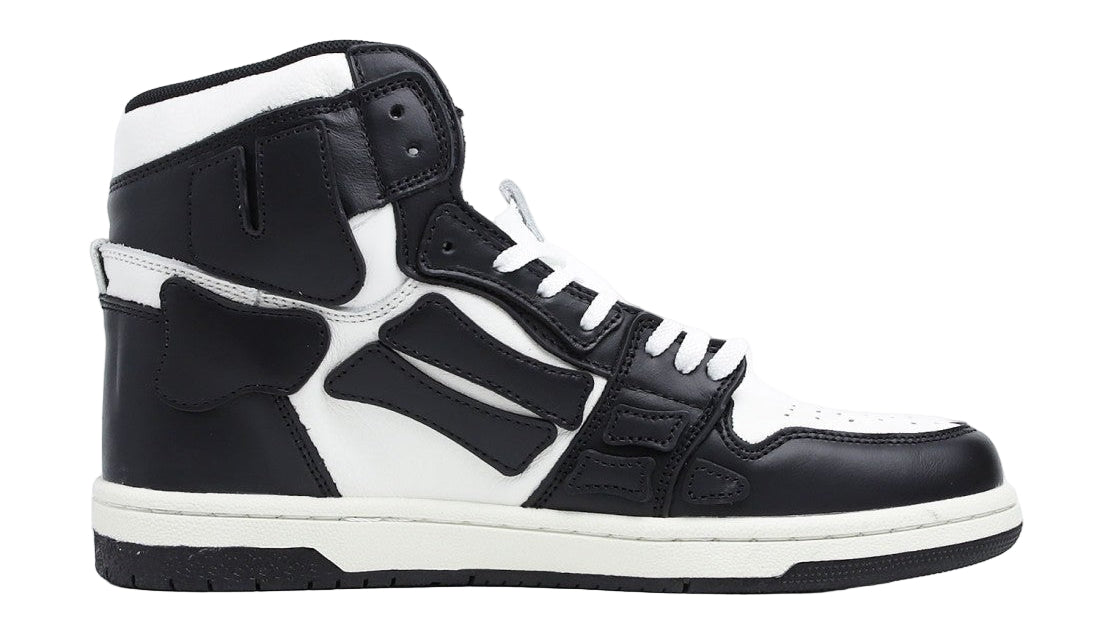 Amiri Skel-Top Hi Leather Sneakers "43"