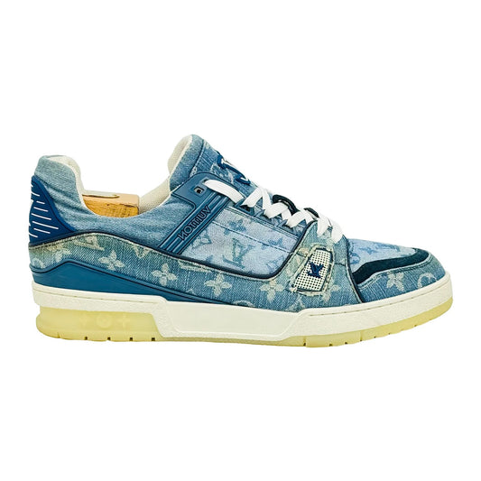 Louis Vuitton Blue Denim Monogram "40"