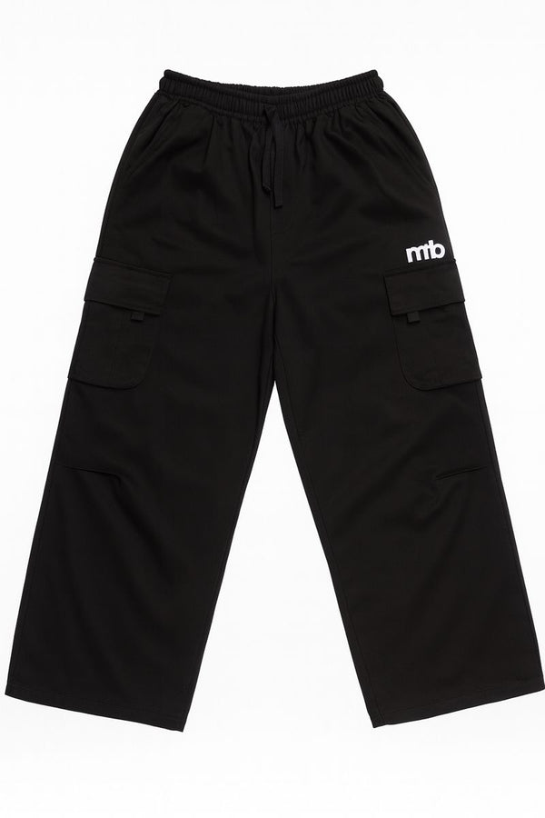 Black Straight Pants