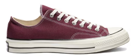 Converse Chuck Taylor OX BURGANDY Size 38