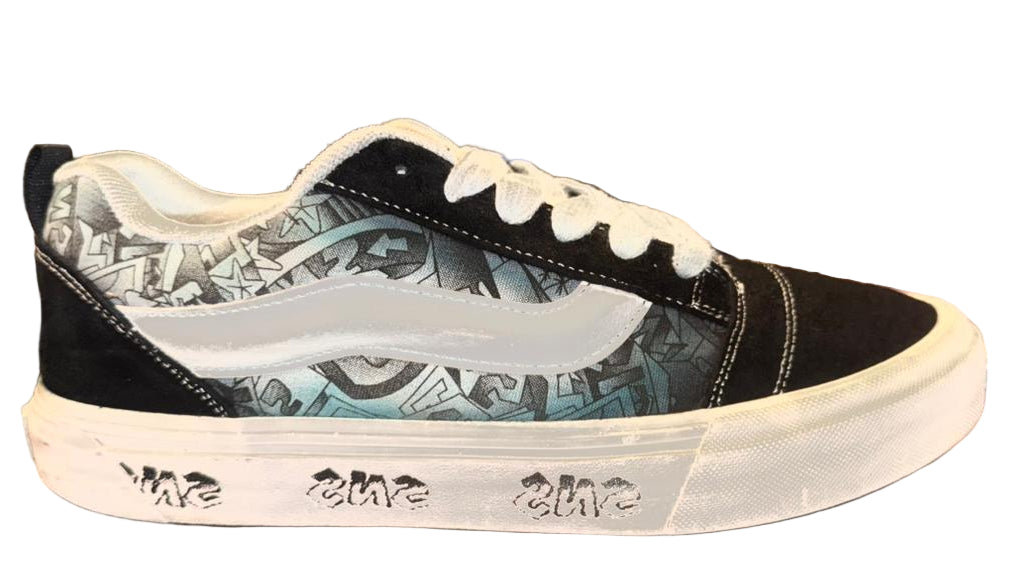 Vans Old Skool Overt Cc Black&Blue Tie-Dye "42.5"