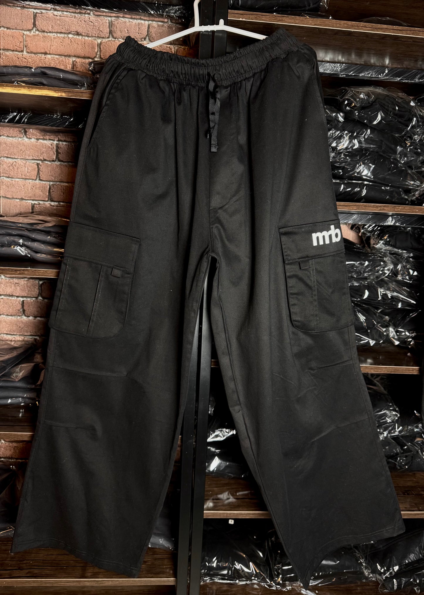 Black Straight Pants