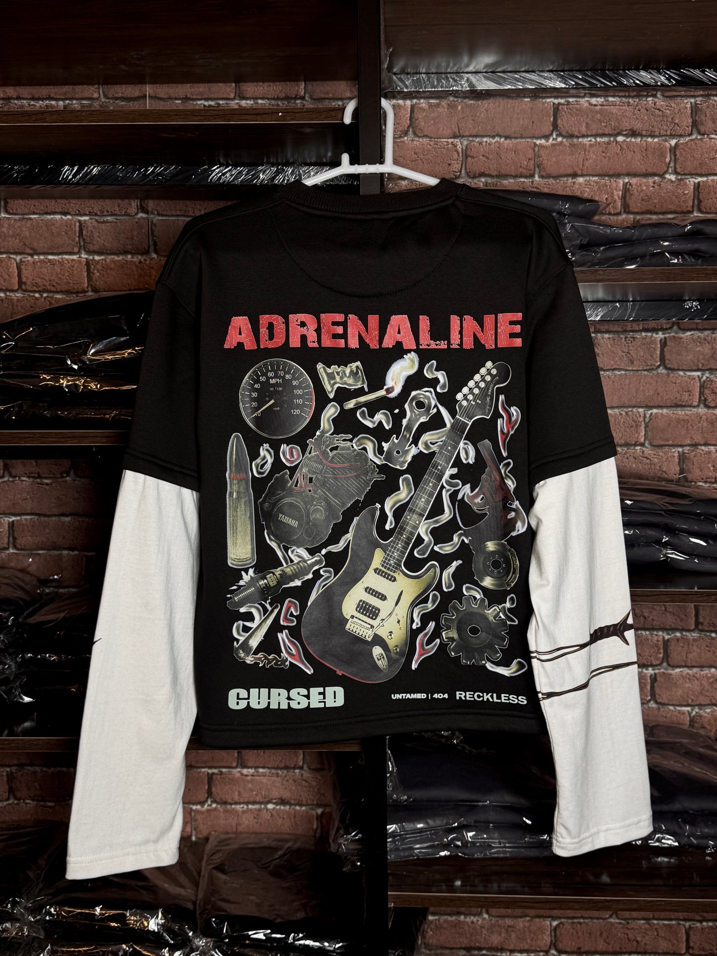 Adrenaline Layered-Tee