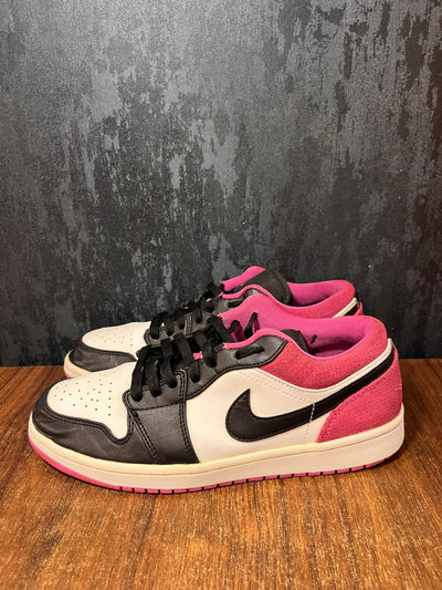Jordan 1 Low Black Active Fuchsia size 42