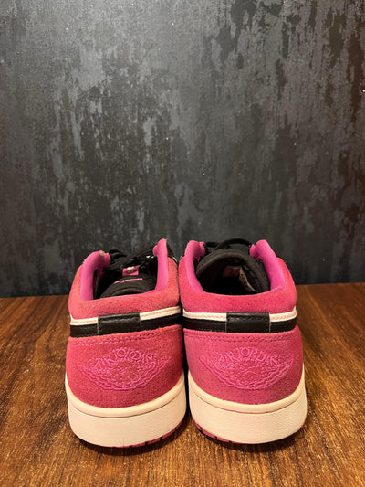 Jordan 1 Low Black Active Fuchsia size 42