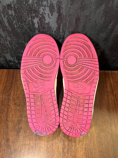 Jordan 1 Low Black Active Fuchsia size 42