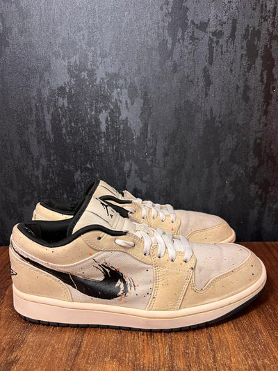 Jordan 1 Low Brushstroke size 42