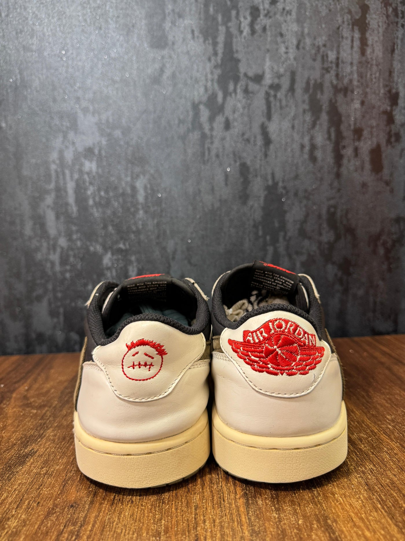 Jordan 1 Retro Low OG SP Travis Scott Olive Size 43