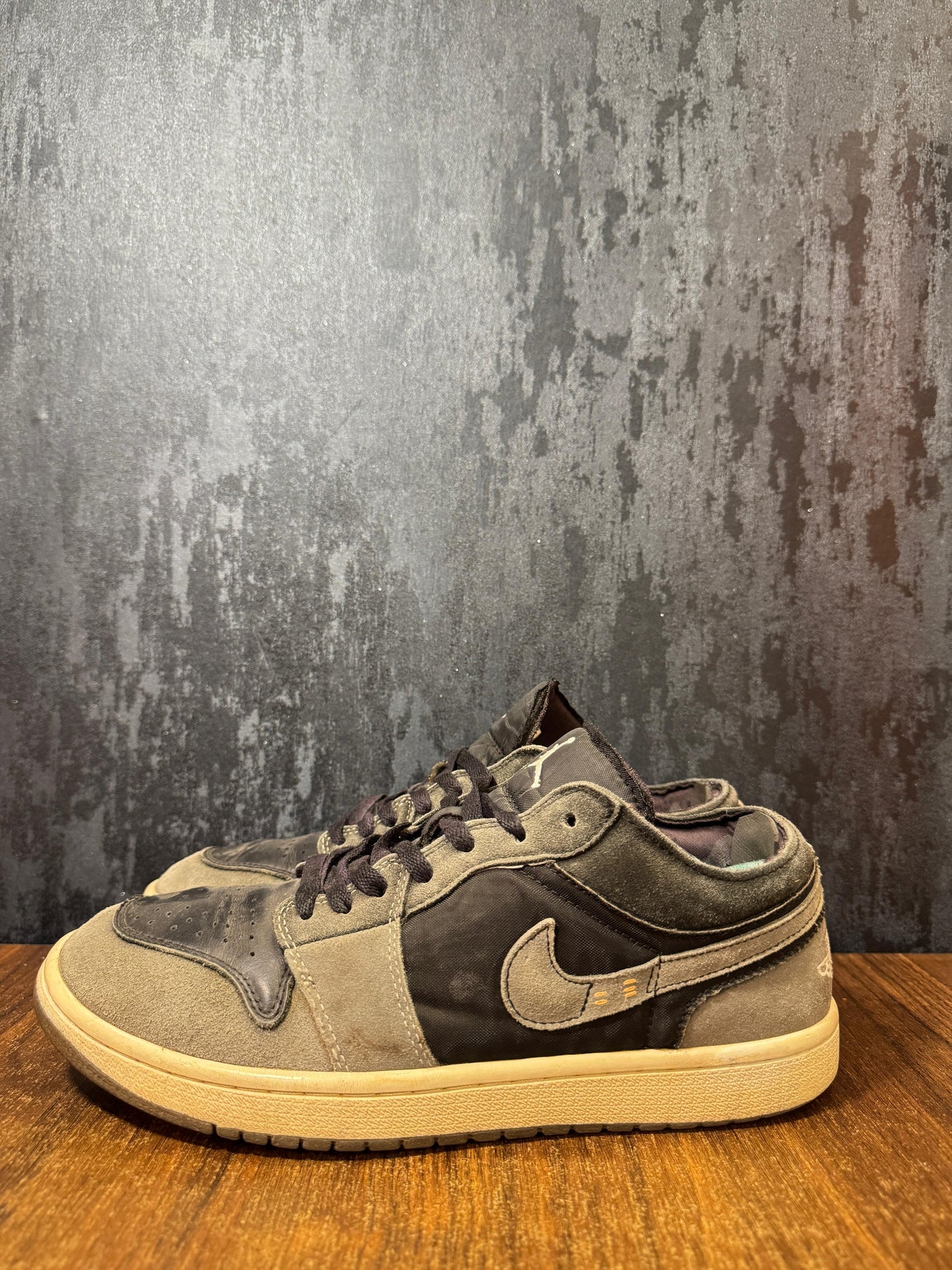 Jordan 1 Low Craft Inside Out Black Size 43
