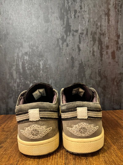Jordan 1 Low Craft Inside Out Black Size 43
