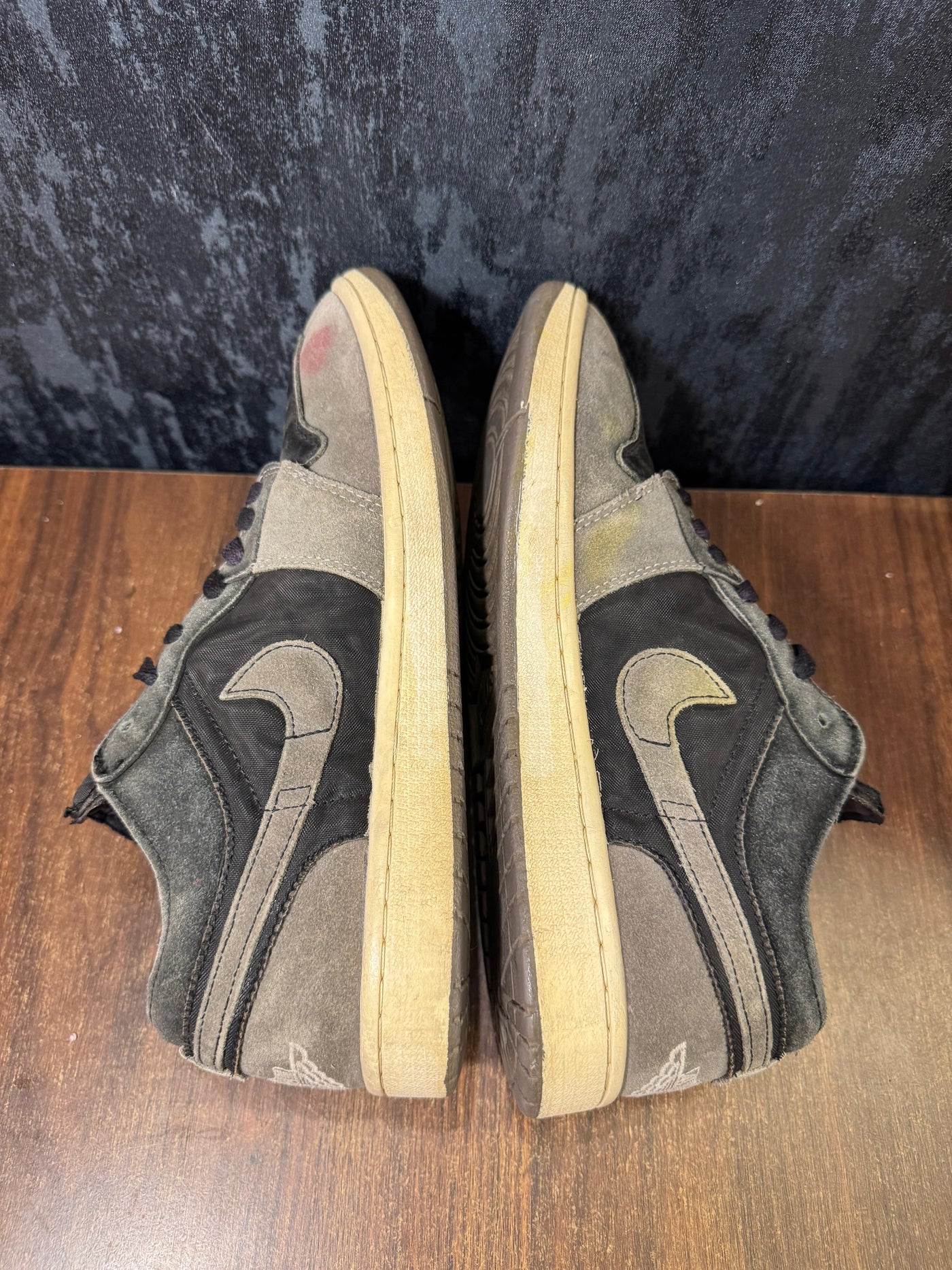 Jordan 1 Low Craft Inside Out Black Size 43