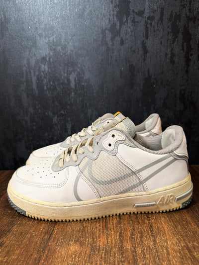 Nike AirForce 1 React Light Smoke Grey size 41