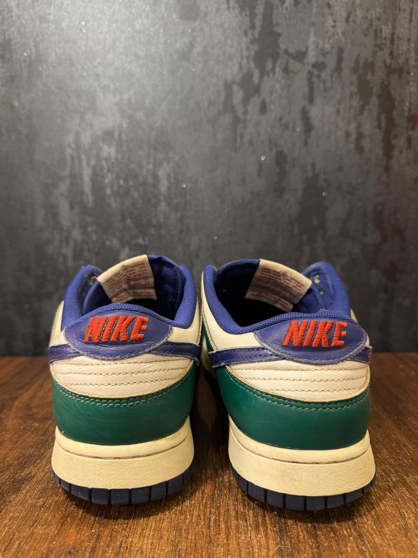 Nike Dunk Low Retro Gorge Green Deep Royal Blue size 41