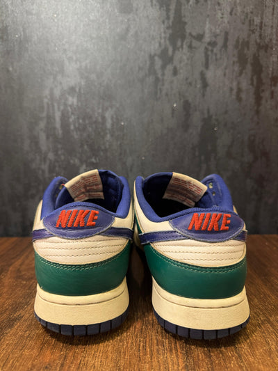 Nike Dunk Low Retro Gorge Green Deep Royal Blue size 41
