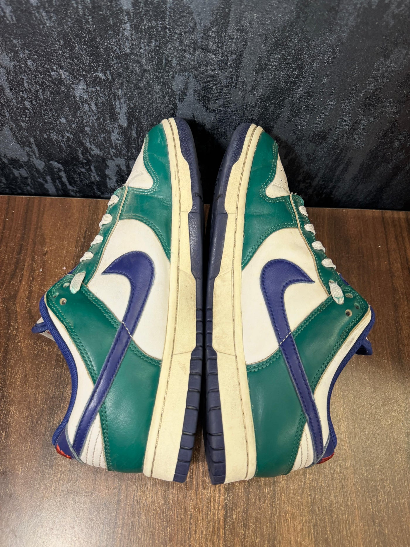 Nike Dunk Low Retro Gorge Green Deep Royal Blue size 41