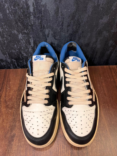 Jordan 1 Retro Low OG SP Fragment x Travis Scott Size 41
