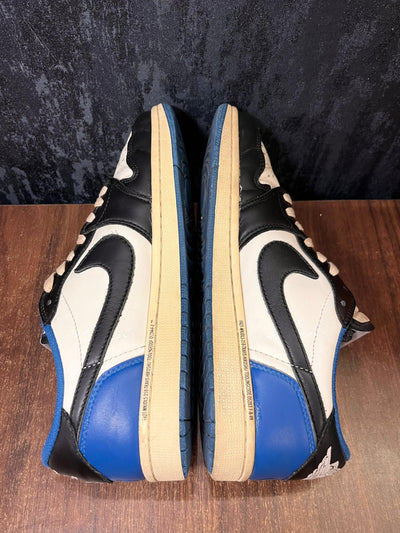Jordan 1 Retro Low OG SP Fragment x Travis Scott Size 41