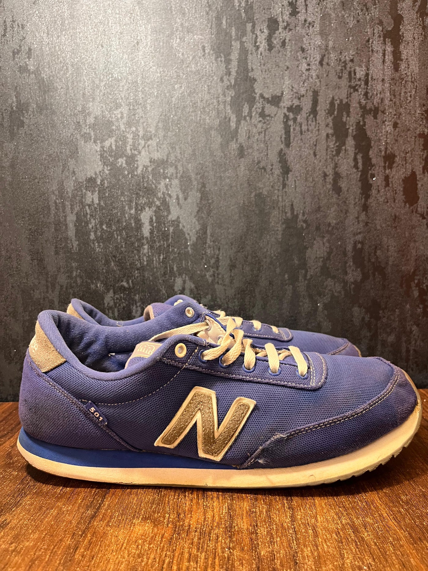 New Balance 501 Navy Blue size 45