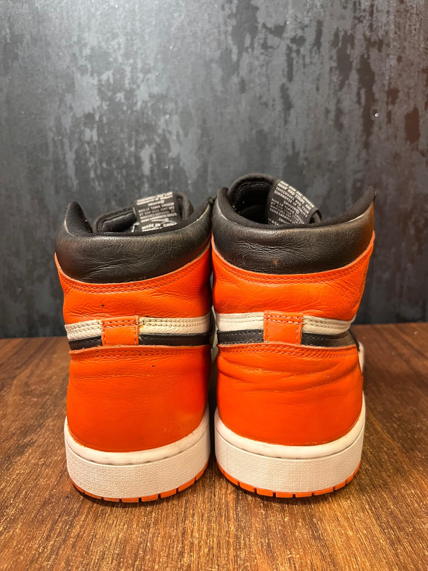 Jordan 1 Retro High OG Shattered Backboard (2025) size 45