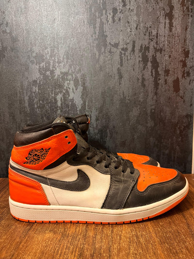 Jordan 1 Retro High OG Shattered Backboard (2025) size 45