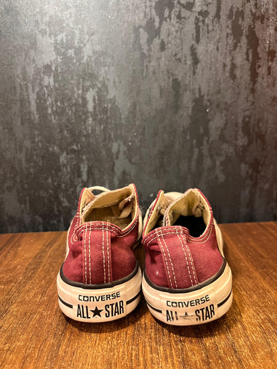 Converse Chuck Taylor OX BURGANDY Size 38