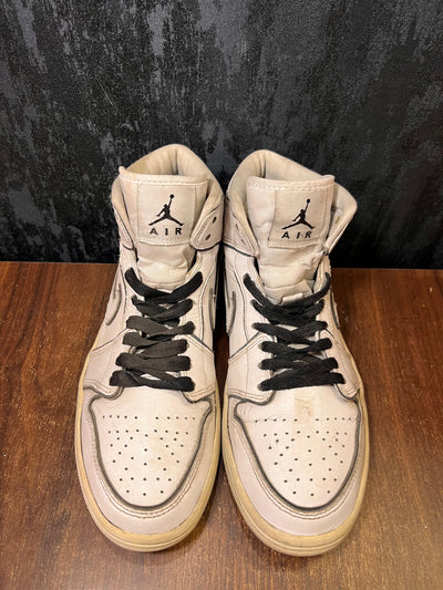 Jordan 1 Mid Iridescent Reflective White (Women's) size 39