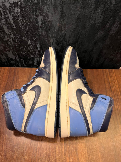 Jordan 1 Retro High Obsidian size 44