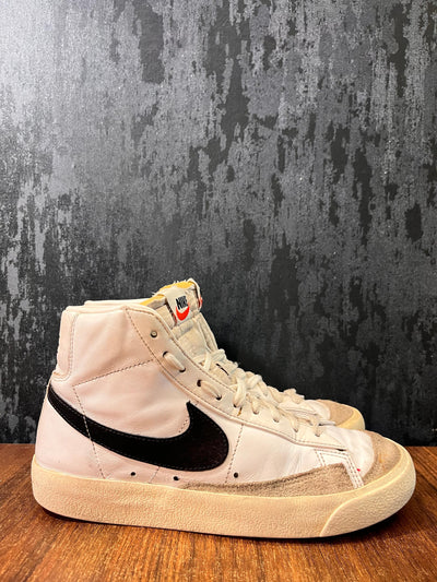 Nike Blazer Mid 77 Vintage White Black Size 38