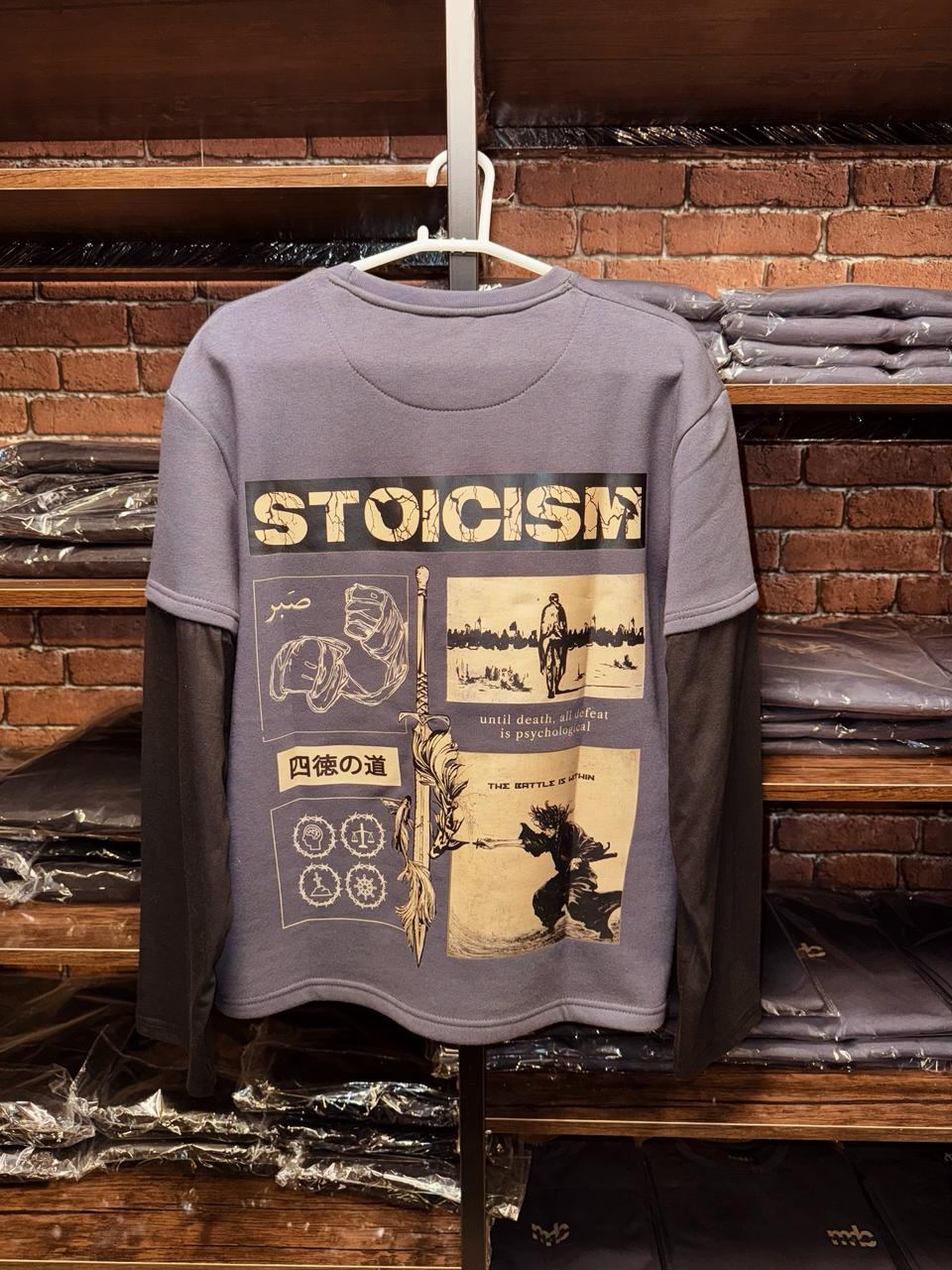 Stoicism Layered-Tee